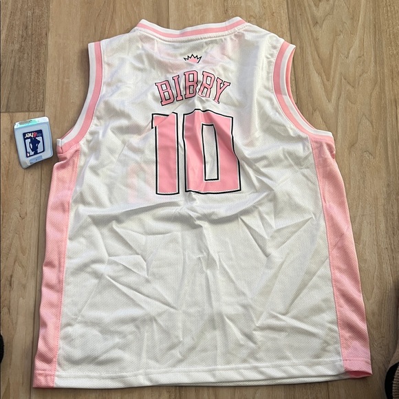 Reebok White and Pink Kings Jersey XL - Picture 6 of 6